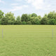 Clôture Vidaxxl avec poteau argent 0,4 x 25 m en acier