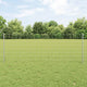 Clôture Vidaxxl avec poteau argent 0,8 x 25 m en acier