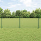 Clôture Vidaxxl avec poteau vert 0,6 x 10 m acier et PVC