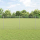 Vidaxxl clôture avec poteau argent 1 x 10 m acier