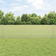 Clôture Vidaxxl avec poteau argent 0,6 x 10 m en acier