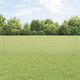 Clôture Vidaxxl avec poteau argent 0,6 x 10 m en acier