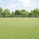 Clôture Vidaxxl avec poteau argent 0,8 x 10 m en acier