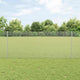 Vidaxxl clôture avec poteau argent 1 x 10 m acier
