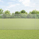 Clôture Vidaxl avec poteau argenté 1,5 x 10 m en acier