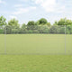 Clôture Vidaxxl avec poteau argent 1,6 x 10 m en acier