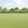 Clôture Vidaxxl avec poteau argent 1,6 x 10 m en acier