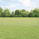 Clôture Vidaxxl avec poteau argent 0,5 x 25 m en acier