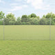Clôture Vidaxxl avec poteau argent 1,2 x 25 m en acier