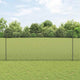 Clôture Vidaxl avec poteau gris 1,4 x 10 m acier et PVC