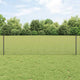 Clôture Vidaxl avec poteau gris 0,6 x 25 m acier et PVC