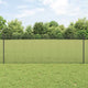 Clôture Vidaxl avec poteau gris 0,8 x 25 m acier et PVC