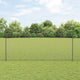 Clôture Vidaxl avec poteau gris 1,5 x 25 m en acier