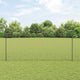 Clôture Vidaxl avec poteau gris 1,5 x 25 m en acier