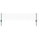Clôture Vidaxxl avec poteau vert 0,4 x 10 m acier et PVC - afbeelding 2