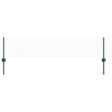 Clôture Vidaxxl avec poteau vert 0,4 x 10 m acier et PVC - afbeelding 2