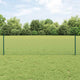 Clôture Vidaxxl avec poteau vert 0,5 x 10 m acier et PVC
