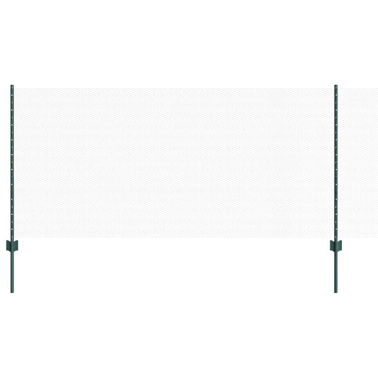 Clôture Vidaxxl avec poteau vert 1 x 25 m en acier