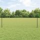Clôture Vidaxl avec poteau gris 0,6 x 25 m acier et PVC