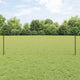 Clôture Vidaxl avec poteau gris 0,6 x 25 m acier et PVC