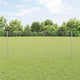 Vidaxxl clôture avec poteau argent 1 x 10 m acier