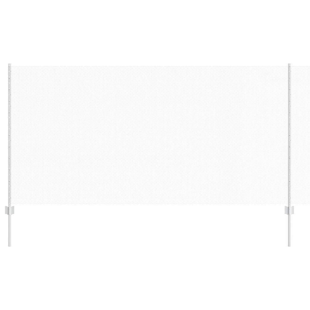 Clôture Vidaxxl avec poteau argenté 1,2 x 10 m en acier