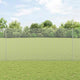 Clôture Vidaxxl avec poteau argent 1,6 x 10 m en acier