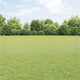 Clôture Vidaxxl avec poteau argent 0,5 x 25 m en acier