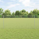 Vidaxxl clôture avec poteau argent 1 x 25 m acier