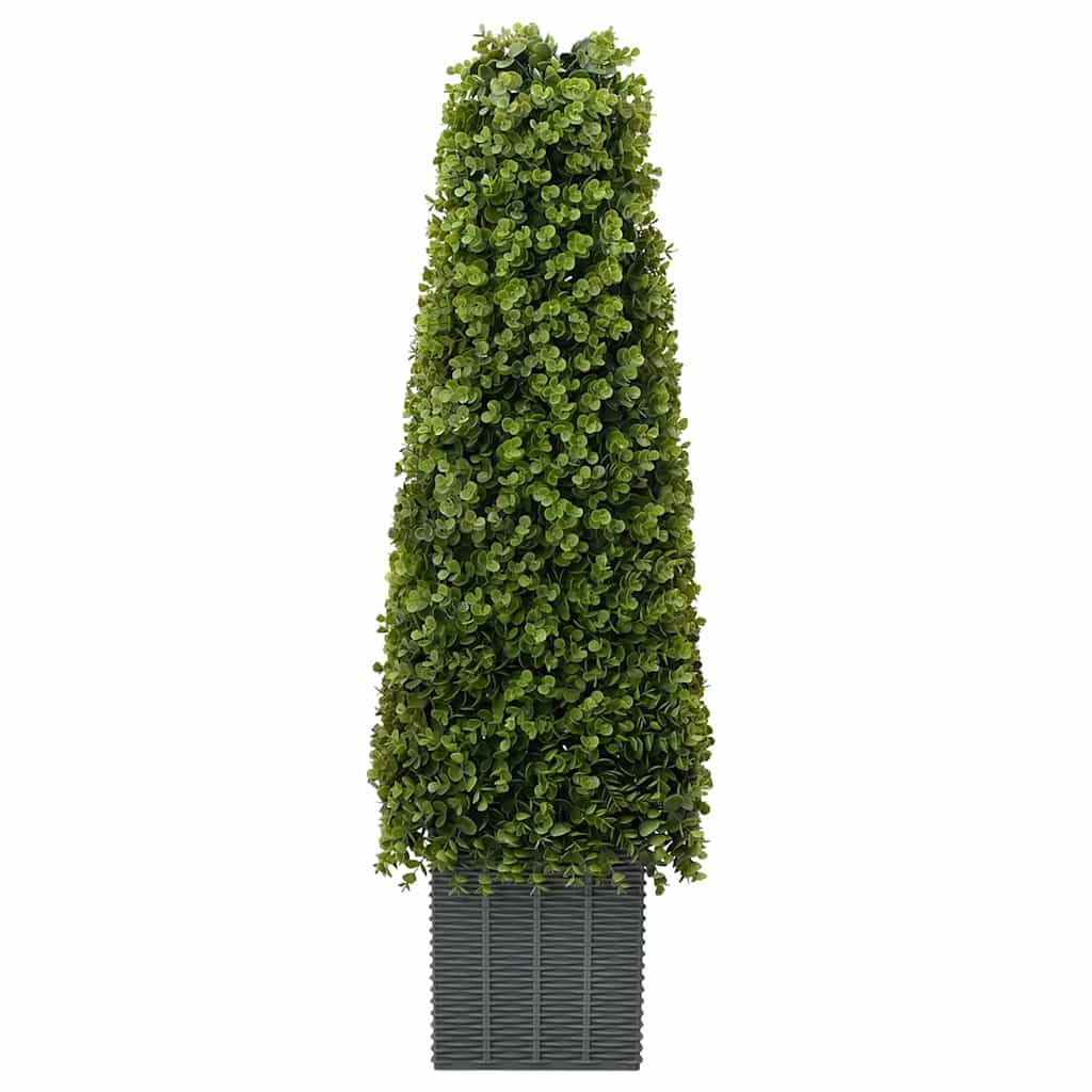 Vidaxx tour d'herbe d'eucalyptus vert 27 x 27 x 90 cm en plastique