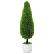 Vidaxx pin artificiel vert 24 x 24 x 90 cm en plastique
