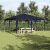 Vidaxx tente de fête bleue 400 x 400 x 266 cm polyéthylène et acier