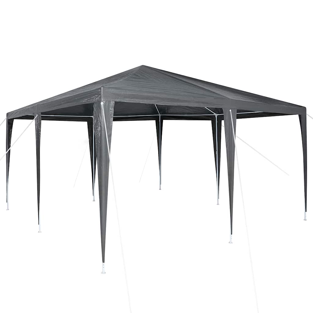 Vidaxx tente de fête anthracite 400 x 400 x 266 cm polyéthylène et acier