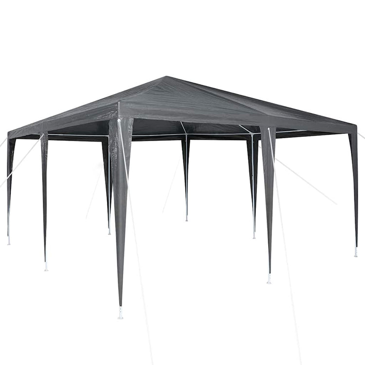Vidaxx tente de fête anthracite 400 x 400 x 266 cm polyéthylène et acier