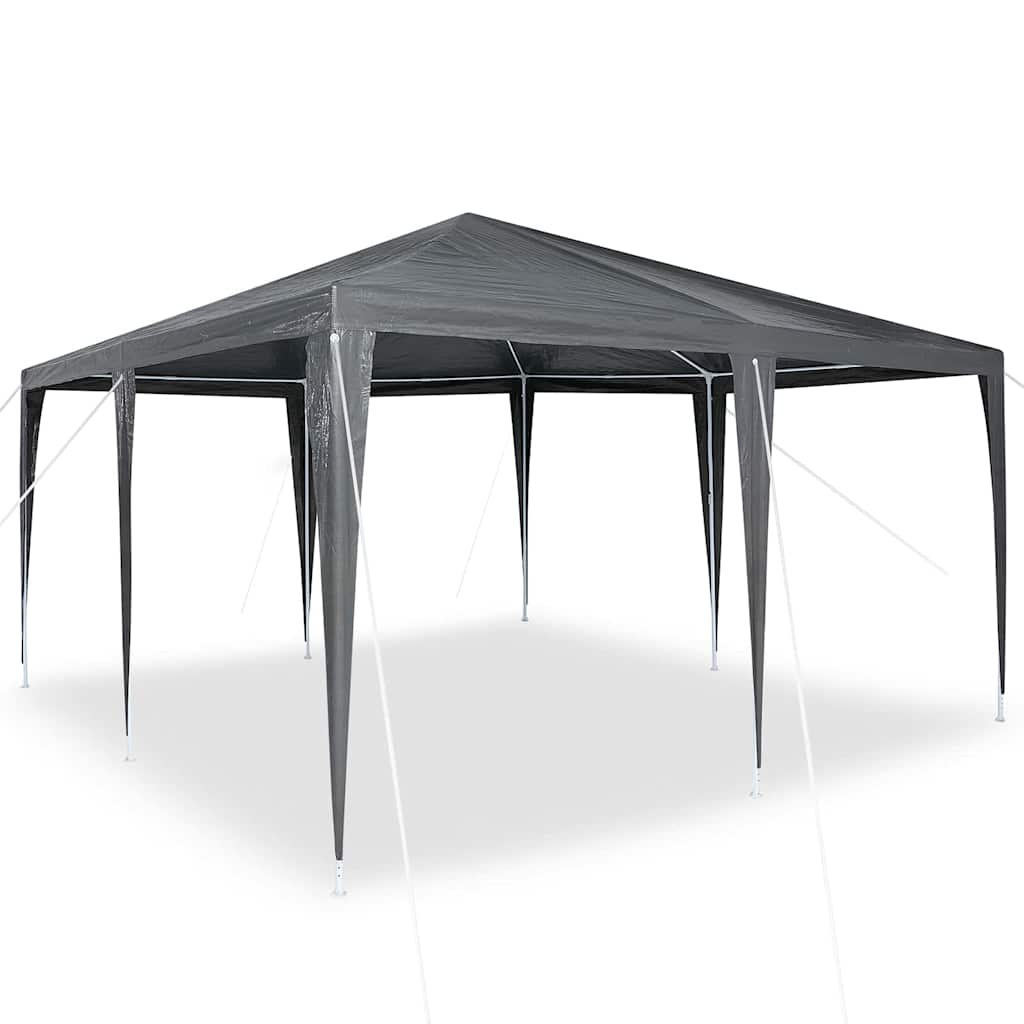 Vidaxx tente de fête anthracite 400 x 400 x 266 cm polyéthylène et acier