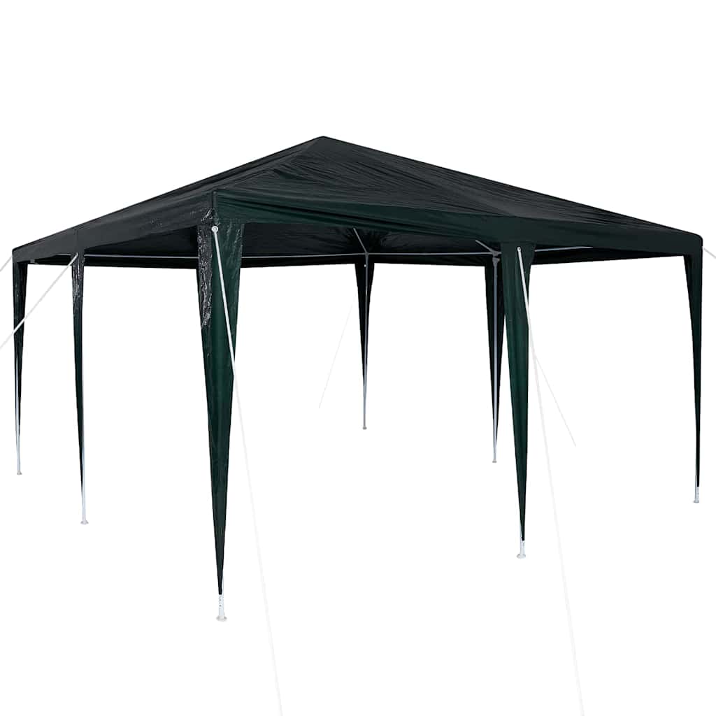 Vidaxx tente de fête verte 400 x 400 x 266 cm polyéthylène et acier