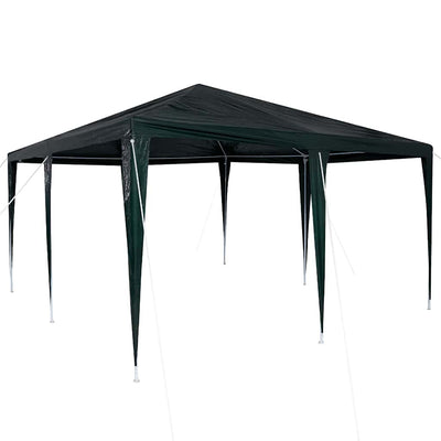 Vidaxx tente de fête verte 400 x 400 x 266 cm polyéthylène et acier
