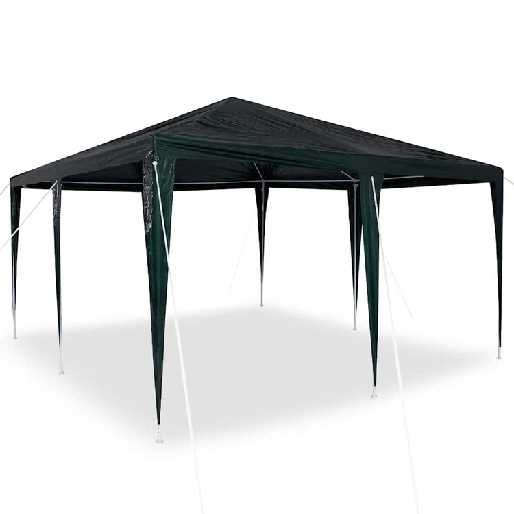 Vidaxx tente de fête verte 400 x 400 x 266 cm polyéthylène et acier
