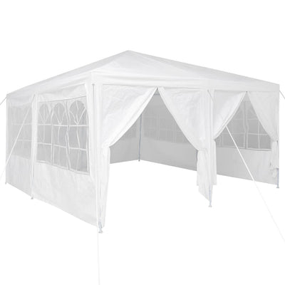 Vidaxx tente de fête blanc 400 x 400 x 266 cm polyéthylène