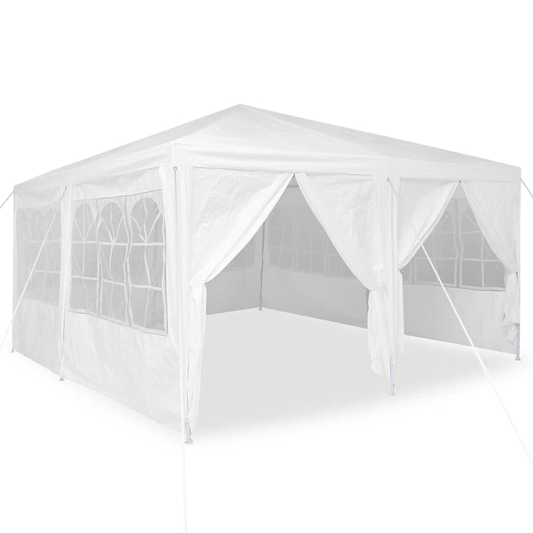 Vidaxx tente de fête blanc 400 x 400 x 266 cm polyéthylène