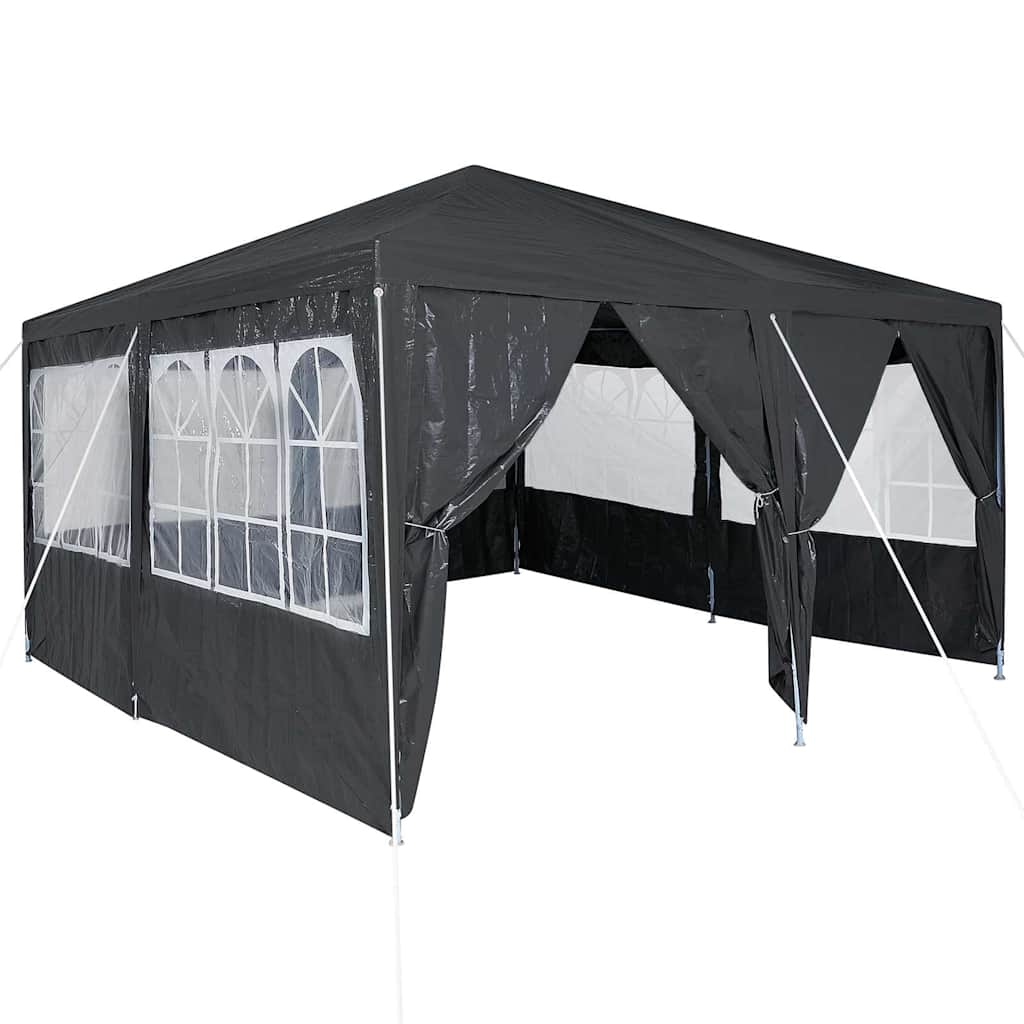 Vidaxx tente de fête anthracite 400 x 400 x 266 cm polyéthylène