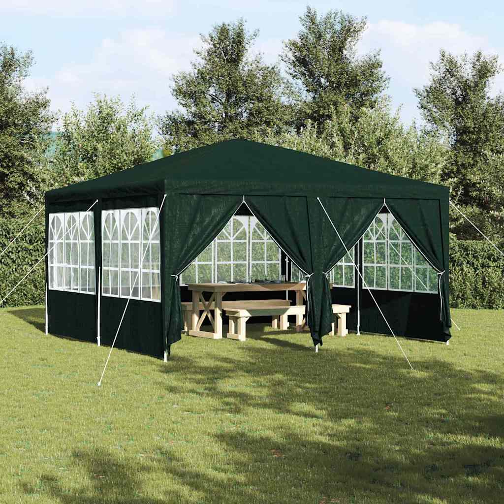 Vidaxx tente de fête vert 400 x 400 x 266 cm polyéthylène