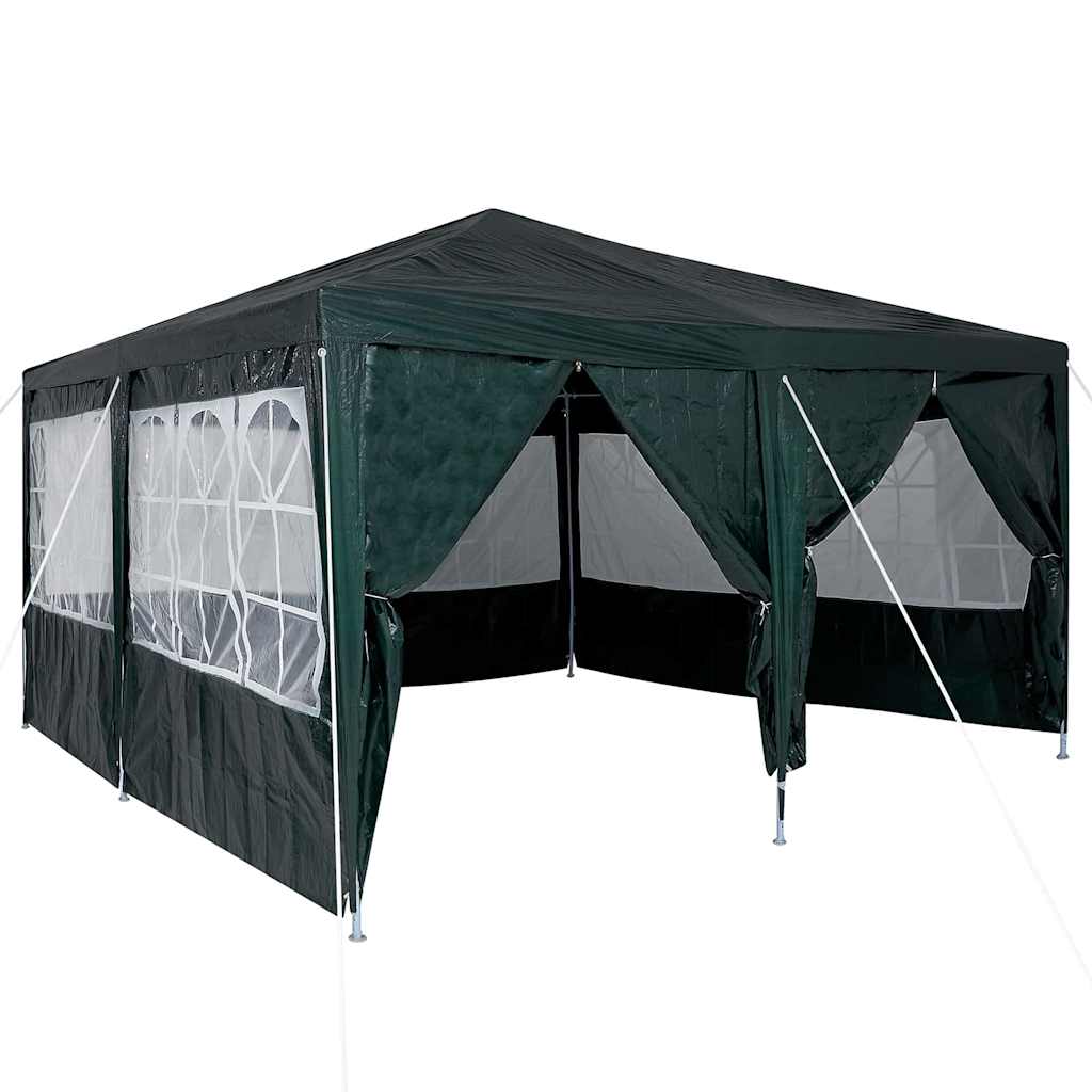 Vidaxx tente de fête vert 400 x 400 x 266 cm polyéthylène
