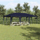 Vidaxx tente de fête bleue 600 x 400 x 266 cm polyéthylène et acier
