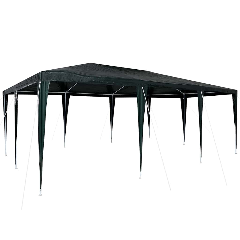 Vidaxx tente de fête verte 600 x 400 x 266 cm polyéthylène et acier