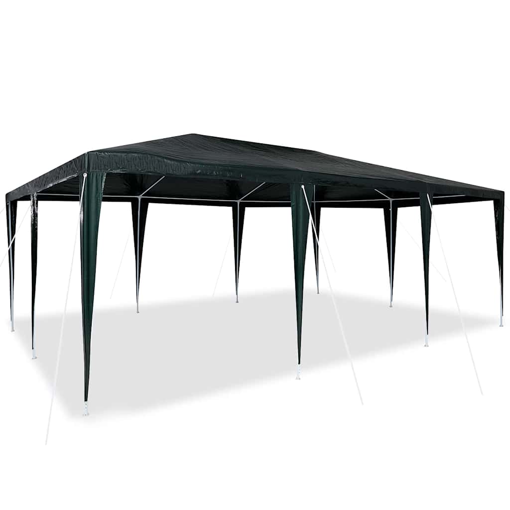 Vidaxx tente de fête verte 600 x 400 x 266 cm polyéthylène et acier
