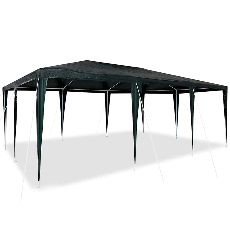 Vidaxx tente de fête verte 600 x 400 x 266 cm polyéthylène et acier