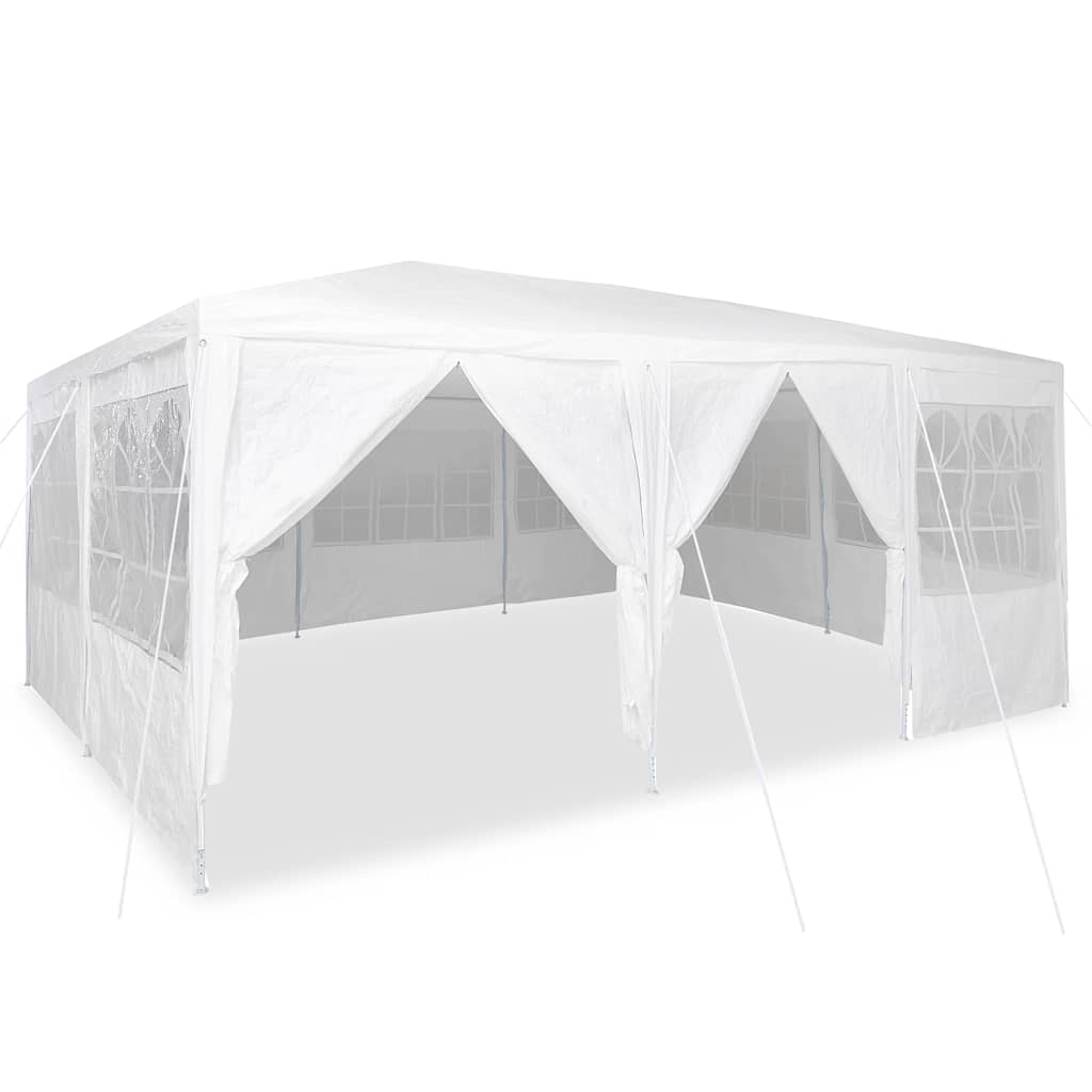 Vidaxx tente de fête blanc 600 x 400 x 266 cm polyéthylène