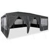 Vidaxx tente de fête anthracite 600 x 400 x 266 cm polyéthylène