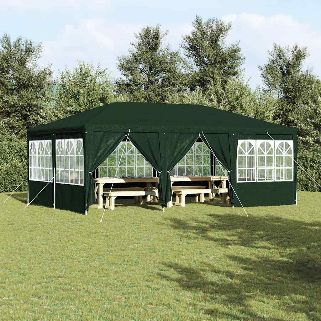 Vidaxx tente de fête vert 600 x 400 x 266 cm polyéthylène